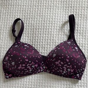 Warner's Purple and Pink Bra